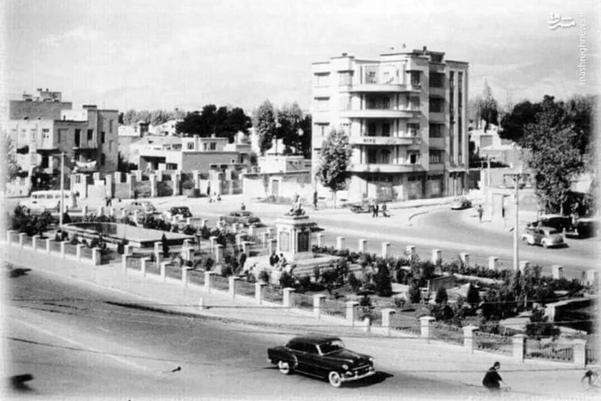 میدان فردوسی؛ ۶۰ سال قبل! +عکس