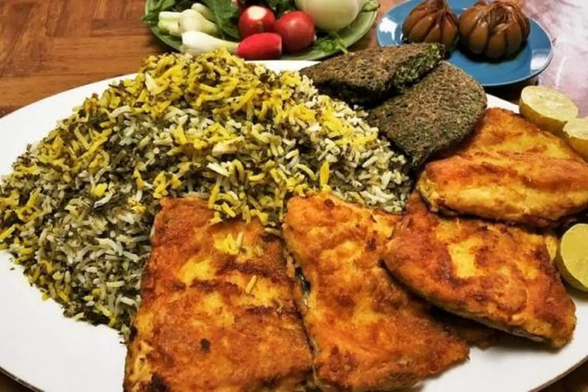 سبزی پلو با ماهی از دیدگاه طب سنتی