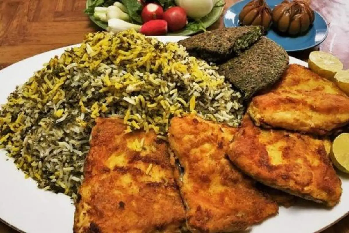 سبزی پلو با ماهی از دیدگاه طب سنتی