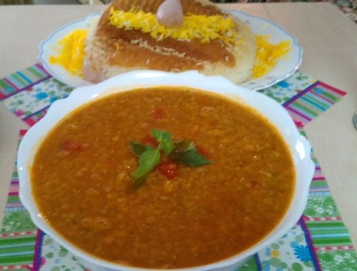 طرز تهیه خورشت دال عدس برای رژیم روزانه گیاه خواران
