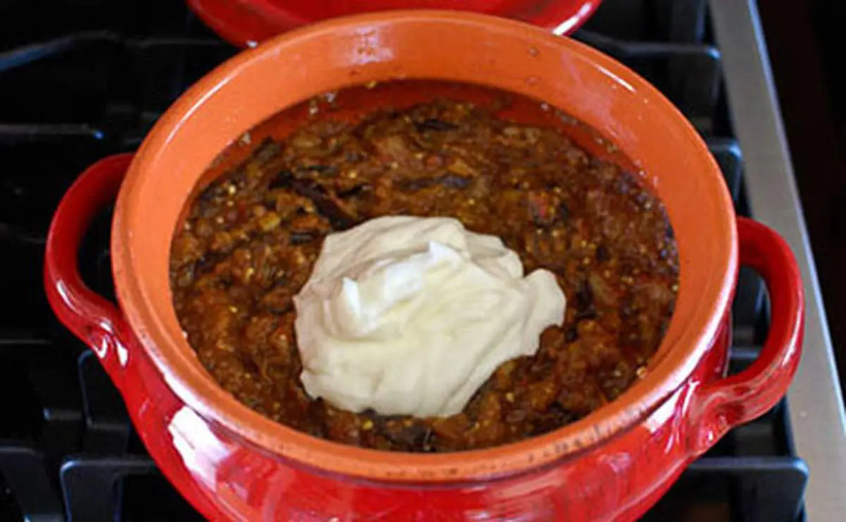 طرز تهیه بورانی بادمجان