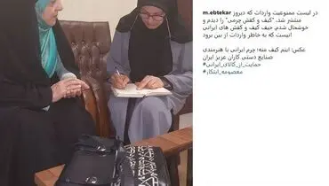 معصومه ابتکار: از ممنوعیت واردات کیف و کفش چرم خوشحال شدم +عکس