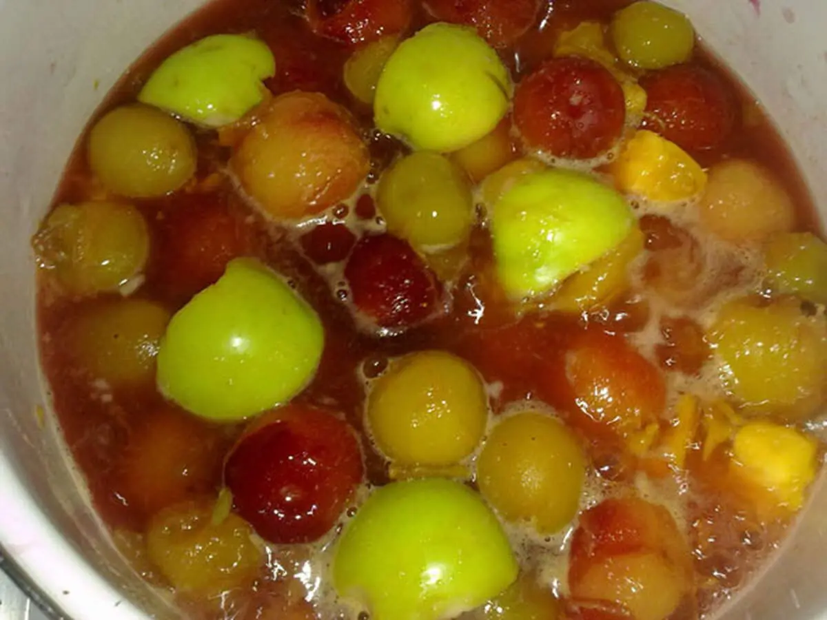 طرز تهیه لواشک هفت میوه به صورت تصویری