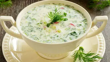 سوپ سرد، پیش غذای روز‌های گرم