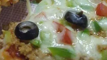 طرز تهیه مینی پیتزا تابه ای خوشمزه