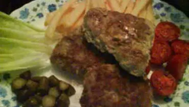 دستور تهیه یک نوع غذای رژیمی با گوشت چرخ کرده