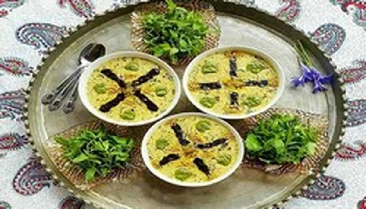 طرزتهیه آش ماست همراه با گوشت