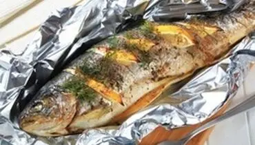 طرز تهیه ماهی قزل‌آلا با سس مرزه