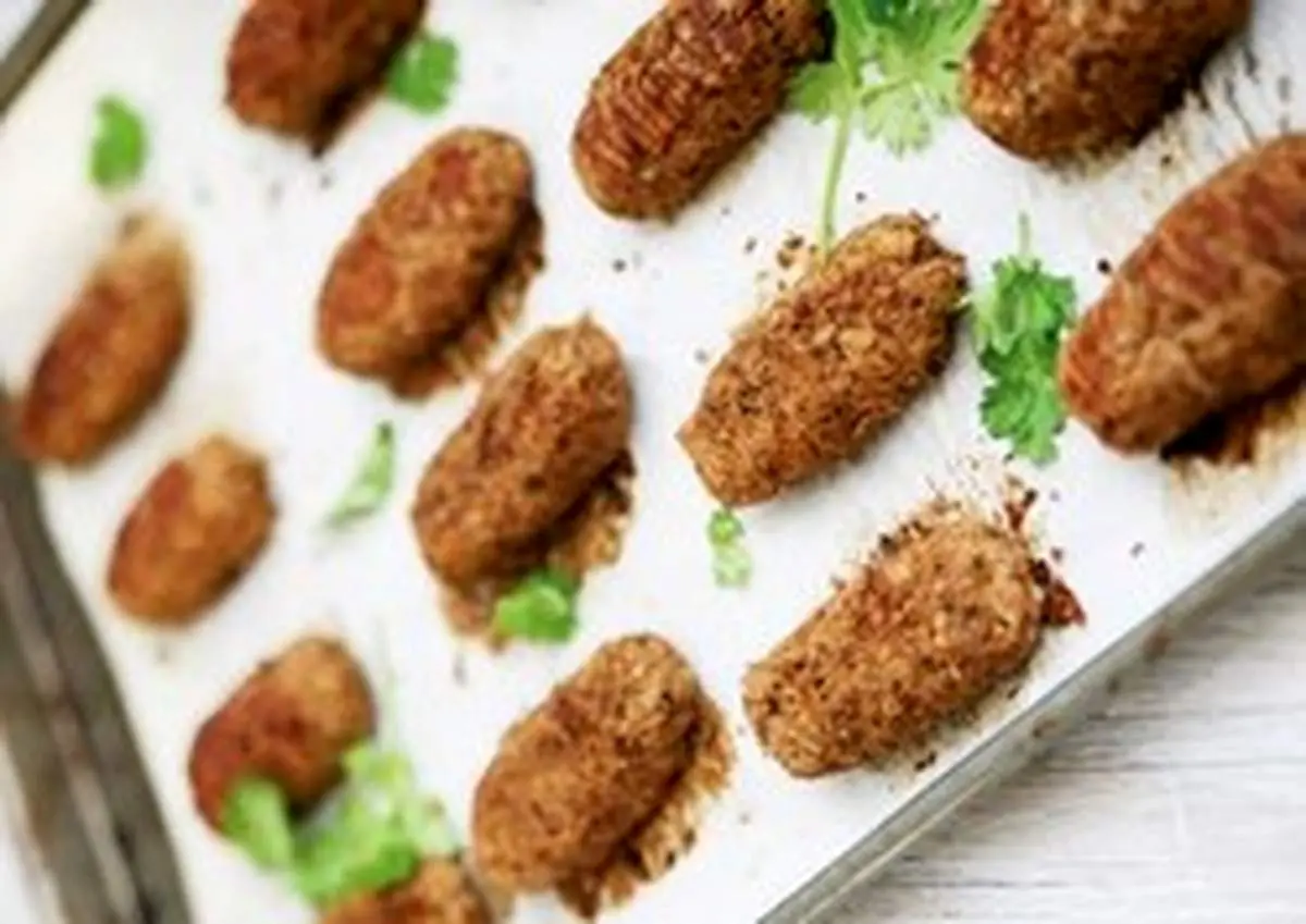 طرز تهیه کتلت عدس ، یک غذای فوری گیاهی