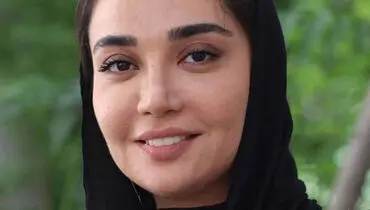 ژست متفاوت بازیگر زن مشهور سریال نون خ در کنار شالیزار برنج
