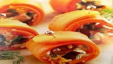 طرز تهیه رول هویج بسیار خوشمزه