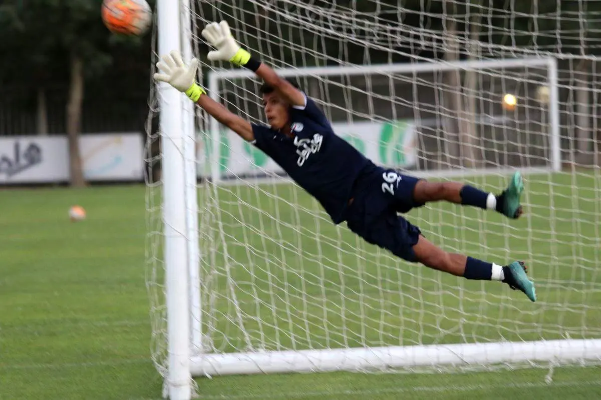 حرکت جالب قائدی در تمرین امروز +عکس