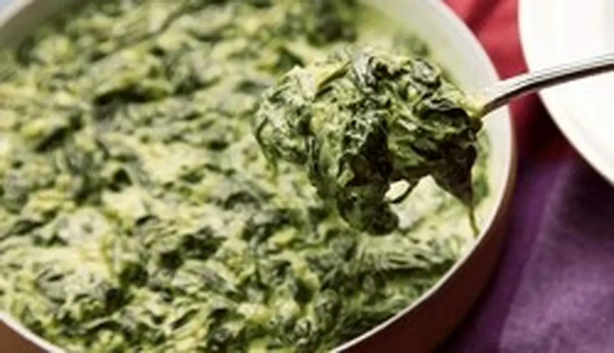 طرز تهیۀ کرم اسفناج