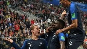 پرواز تیم‌ ملی فرانسه به فینال جام جهانی