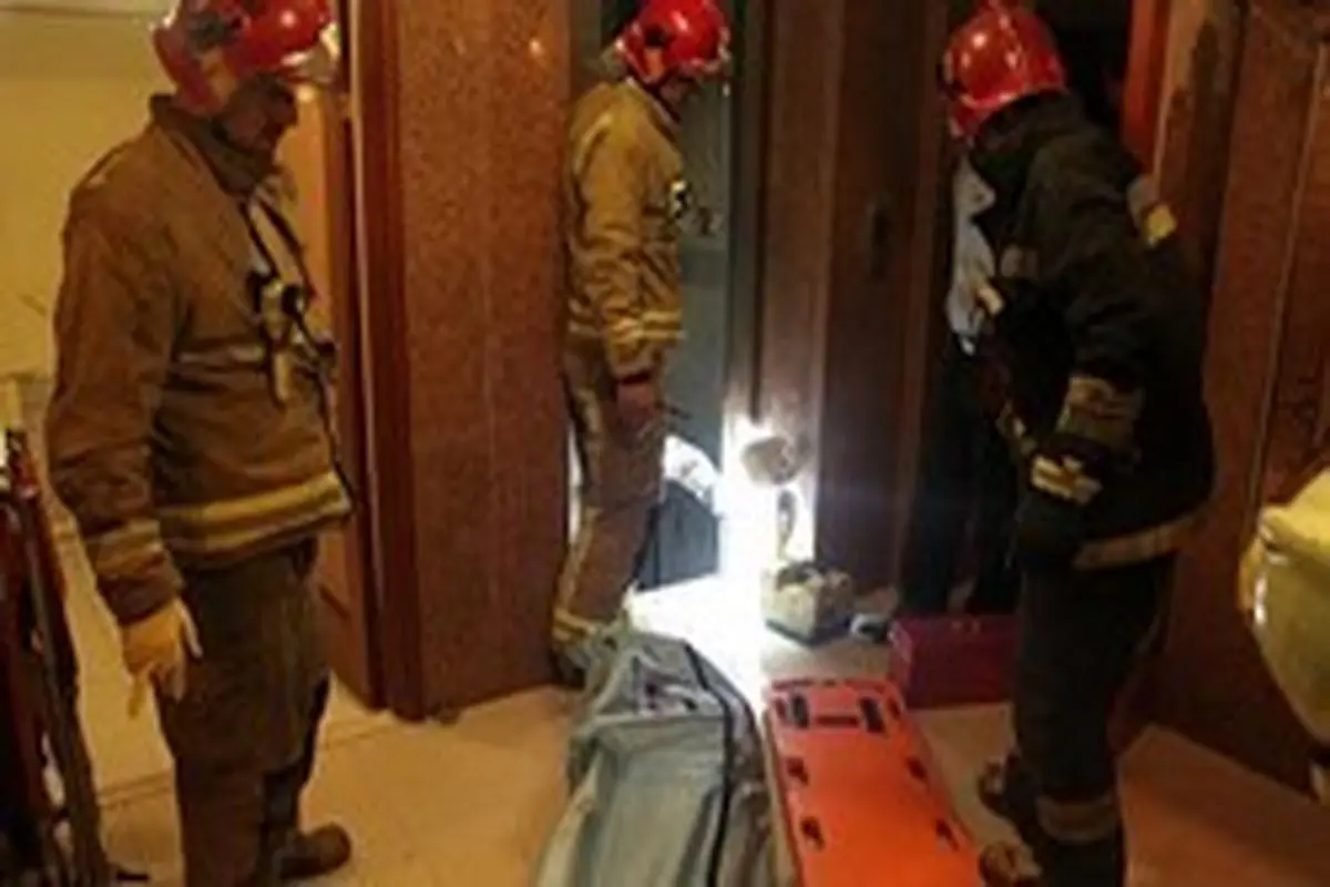 سقوط آسانسور در پاساژ علاء الدین