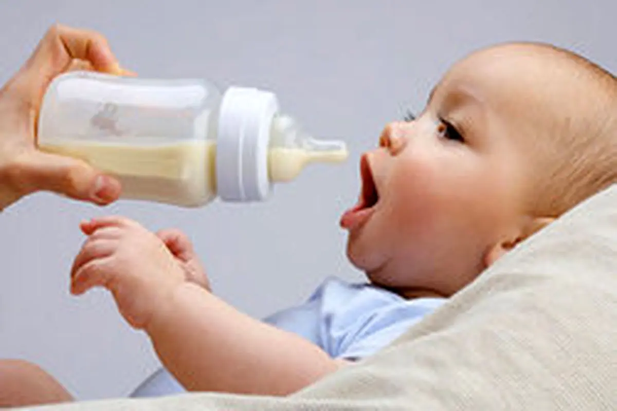 نحوه درست کردن شیر خشک نوزاد