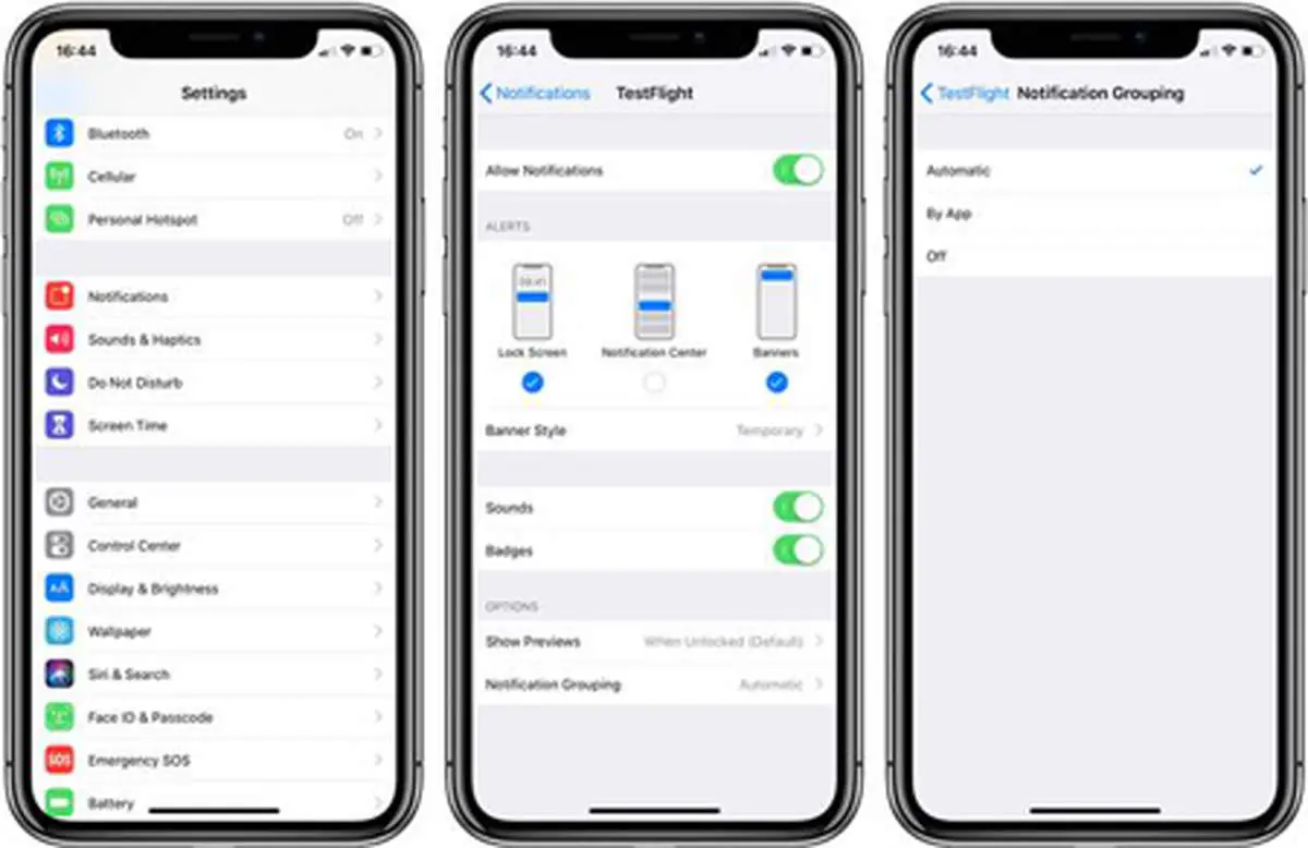 چگونه نوتیفیکیشنهای گروهی iOS را شخصی سازی کنیم؟