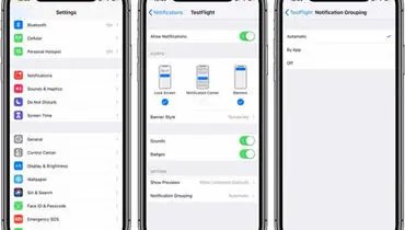 چگونه نوتیفیکیشن‌های گروهی iOS را شخصی سازی کنیم؟