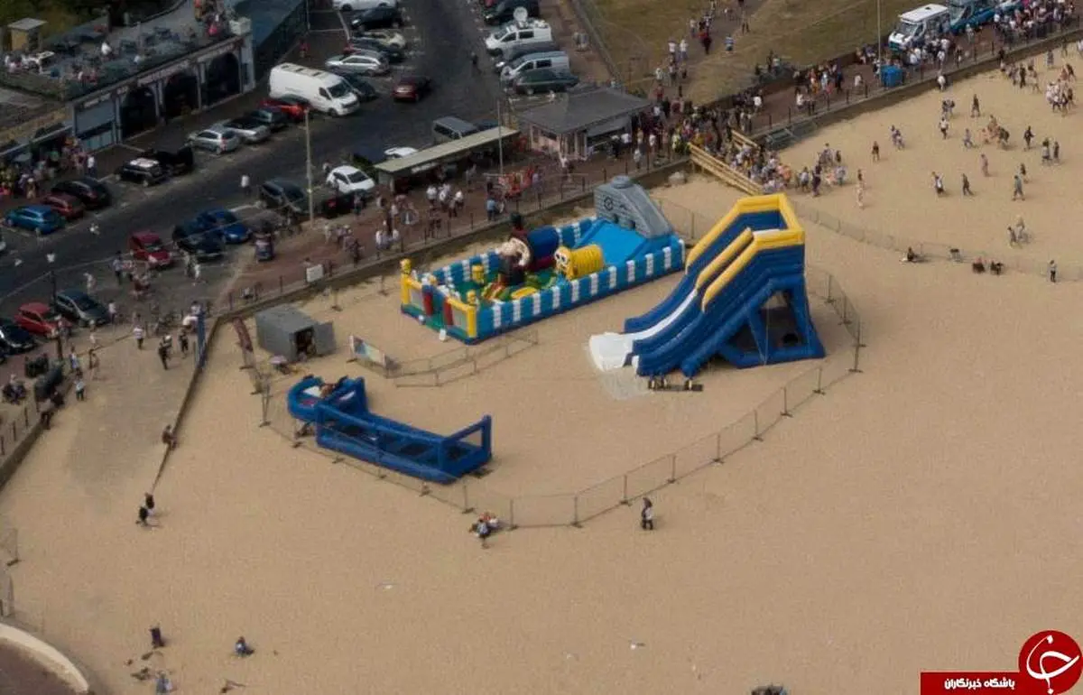 حادثهای دلخراش در اثر ترکیدن یک قلعه فنری