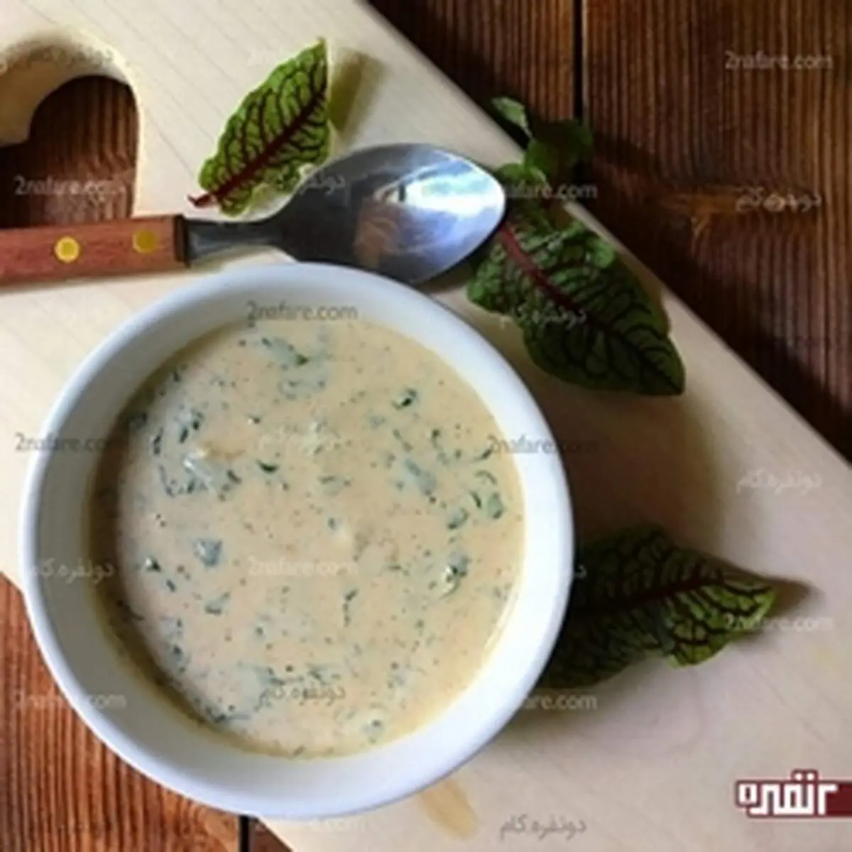 طرز تهیه ی سس خامه ای مخصوص غذا
