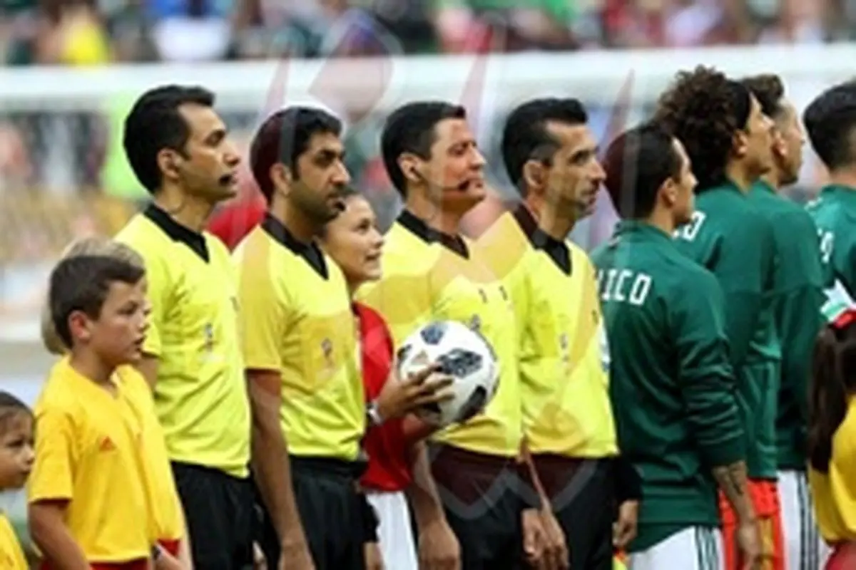 تقدیر از تیم داوری ایران در جام جهانی