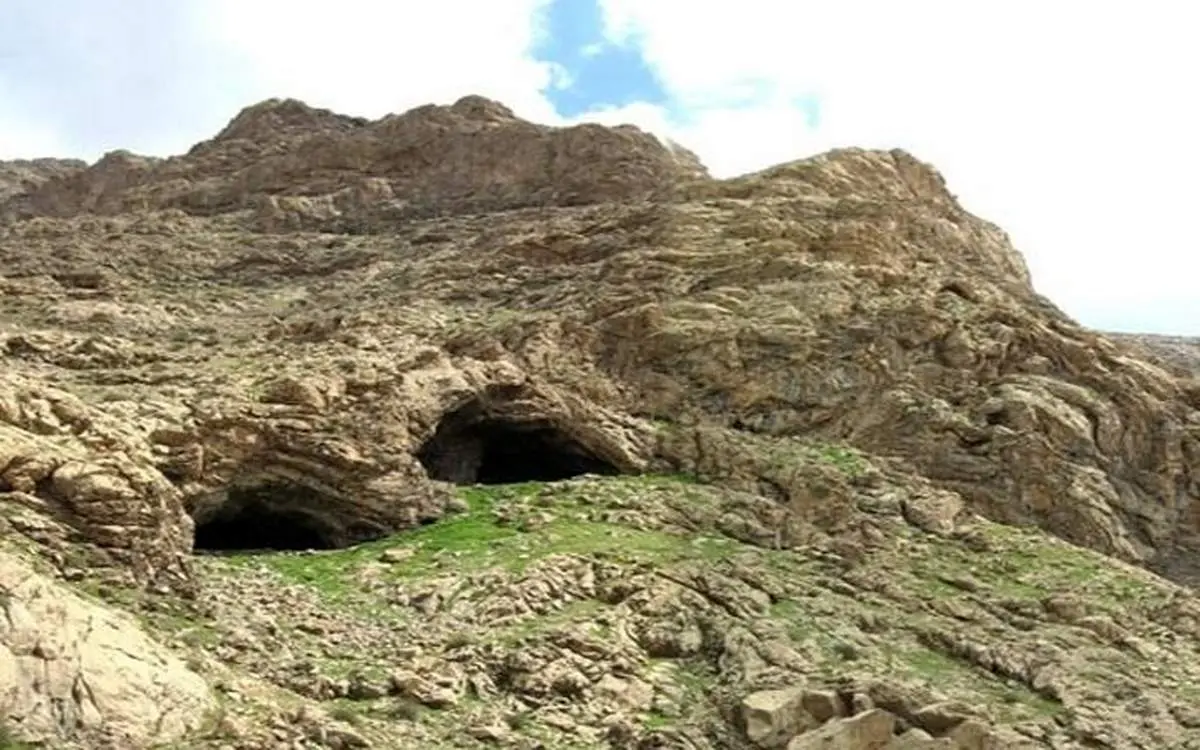غار دو اشکفت کرمانشاه، قدیمی ترین سکونتگاه انسان های غار نشین