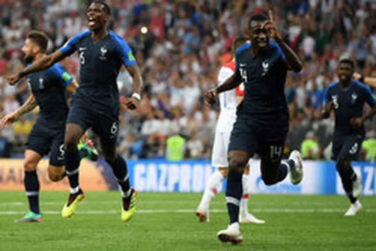 فرانسه قهرمان جام جهانی شد