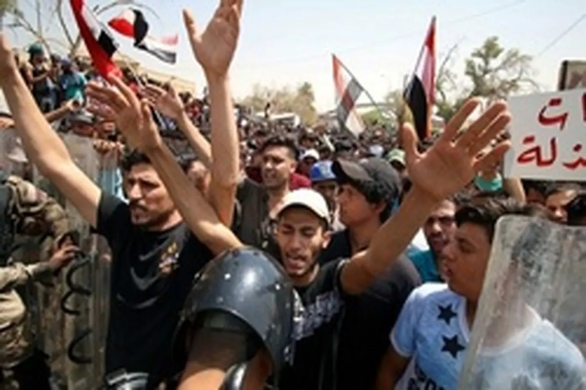 کشته شدن دو عراقی در جریان اعتراض‌های امروز