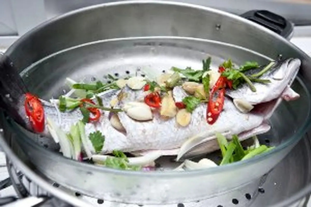 برای یک تغذیه سالم ماهی را باید آب پز کرد یا بخارپز
