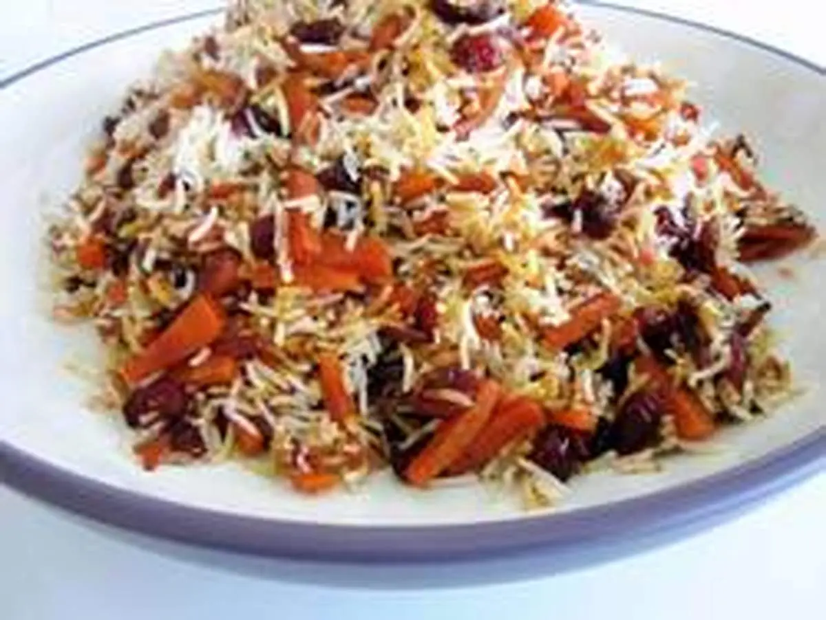 طرز تهیه هویج پلو مجلسی