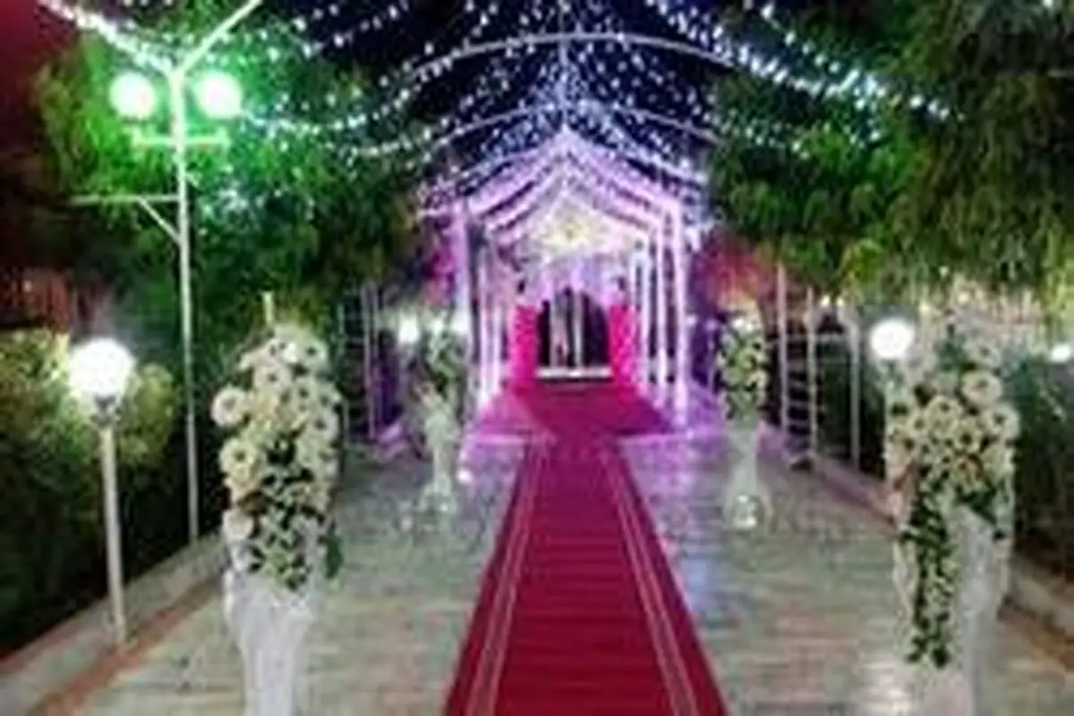 گزارشی از باغ تالارهای عروسی در مناطق خود مختار