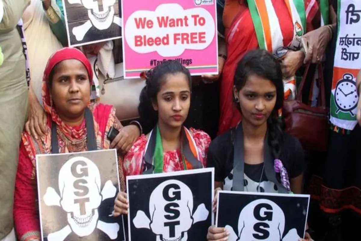 حمایت زنان کم بضاعت با حذف مالیات بر نوار بهداشتی در هند