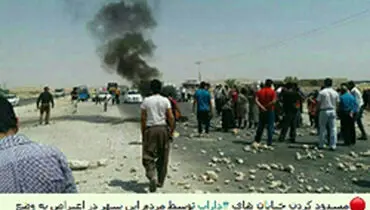 مسدود شدن خیابان‌های داراب تکذیب شد