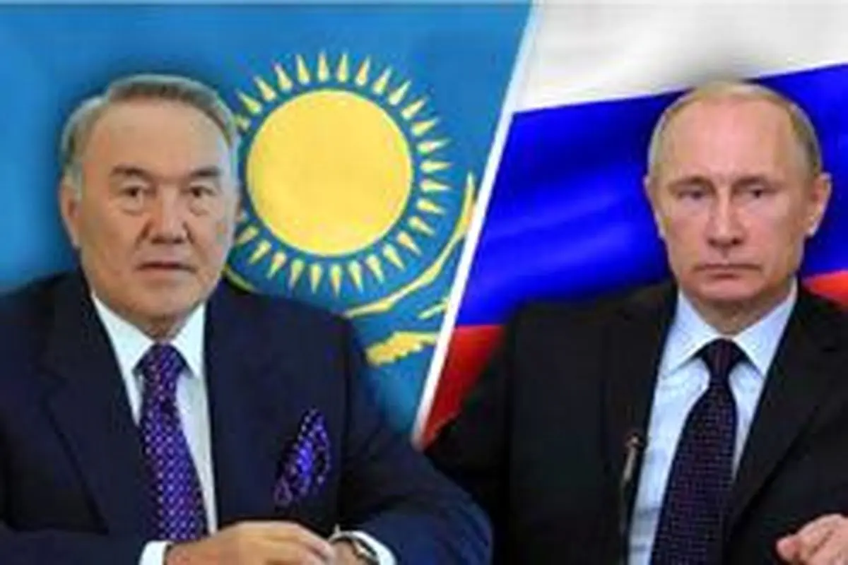 پوتین و نظربایف درباره خزر گفت وگو کردند