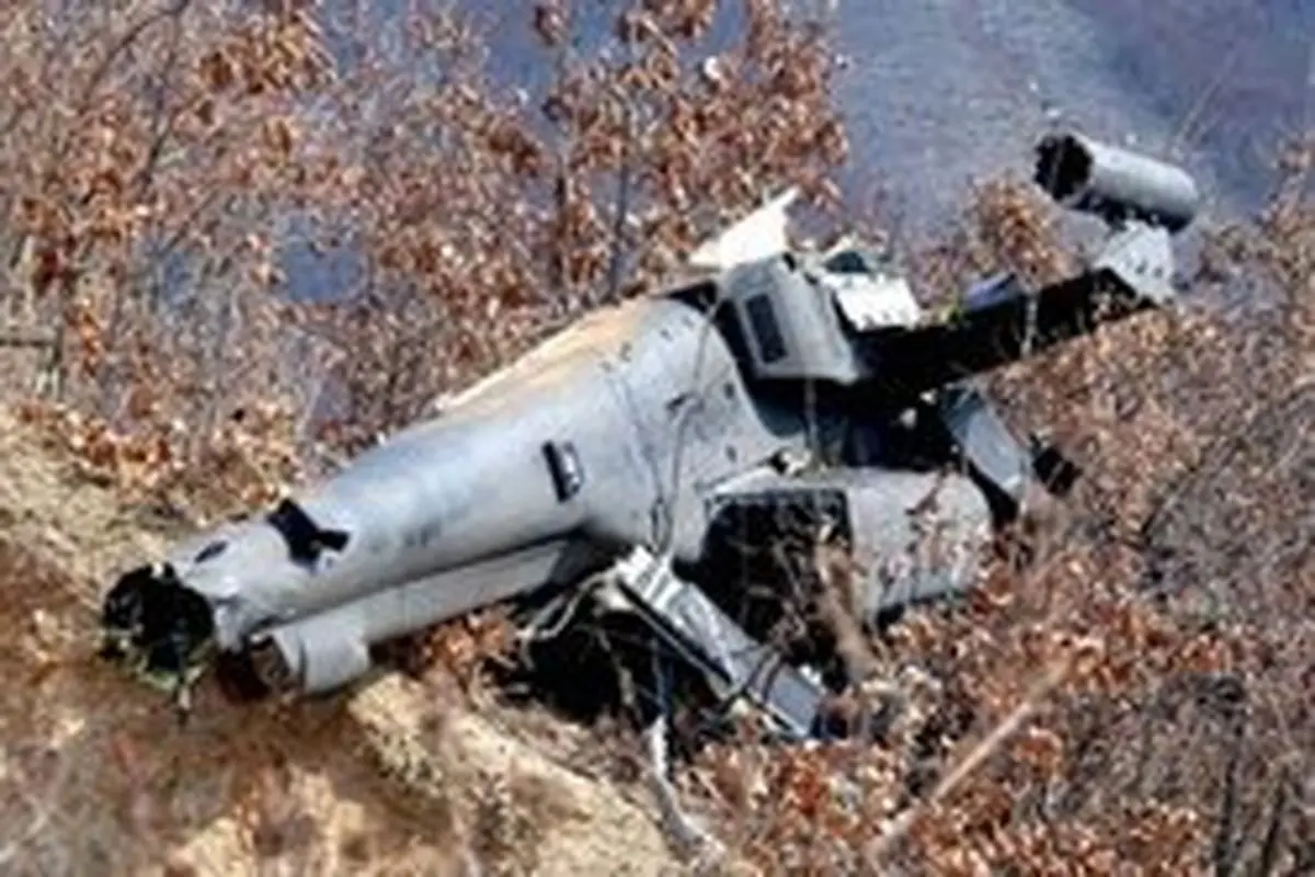 سقوط بالگرد نظامی در کره جنوبی ۵ کشته برجا گذاشت