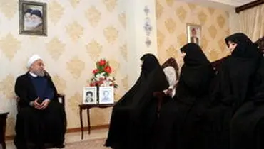 روحانی از صبر اعضای خانواده شهیدان یاسری تجلیل کرد