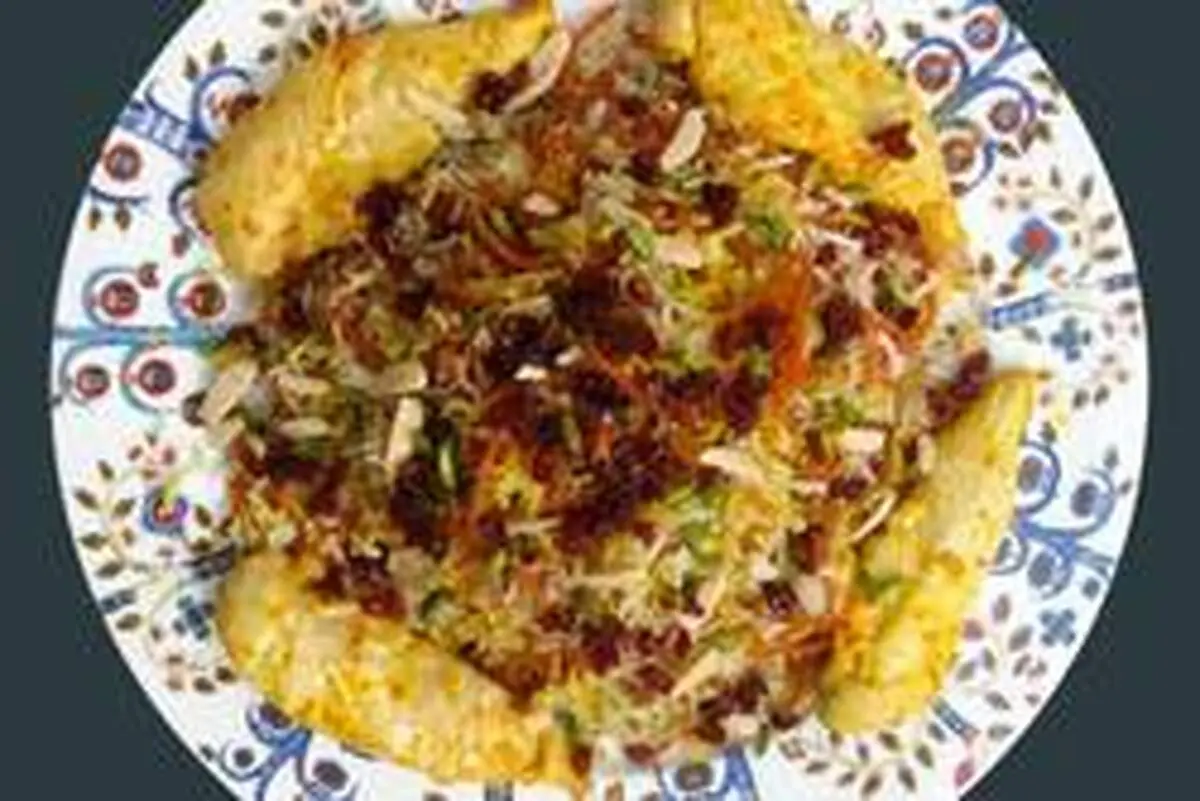 طرز تهیه شیرین پلو با مرغ