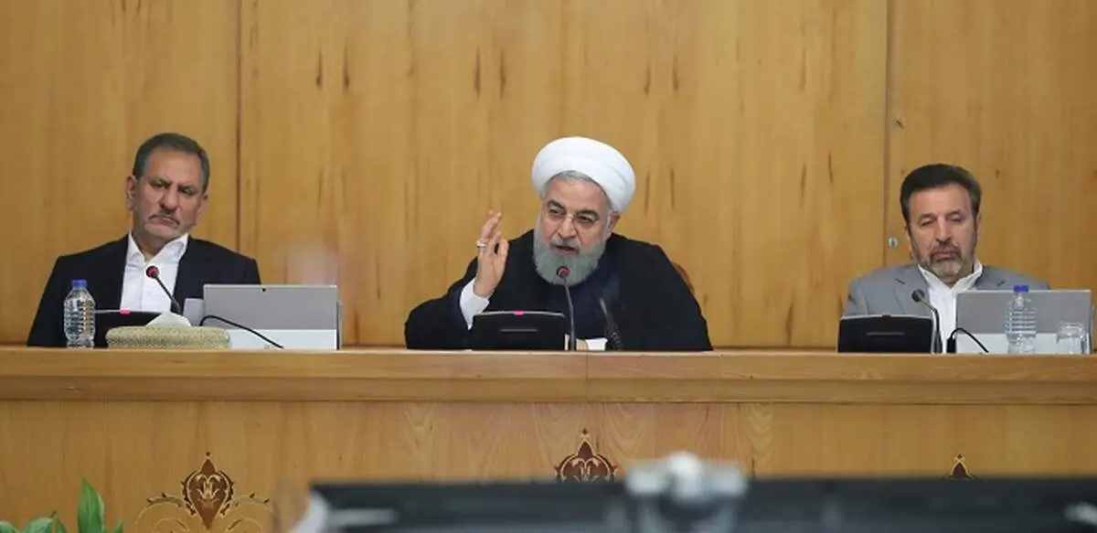 روحانی: در عمل پاسخ آمریکا را می‌دهیم/ اگر لازم بدانیم، نیروهای تازه‌ نفسی به دولت افزوده می شود