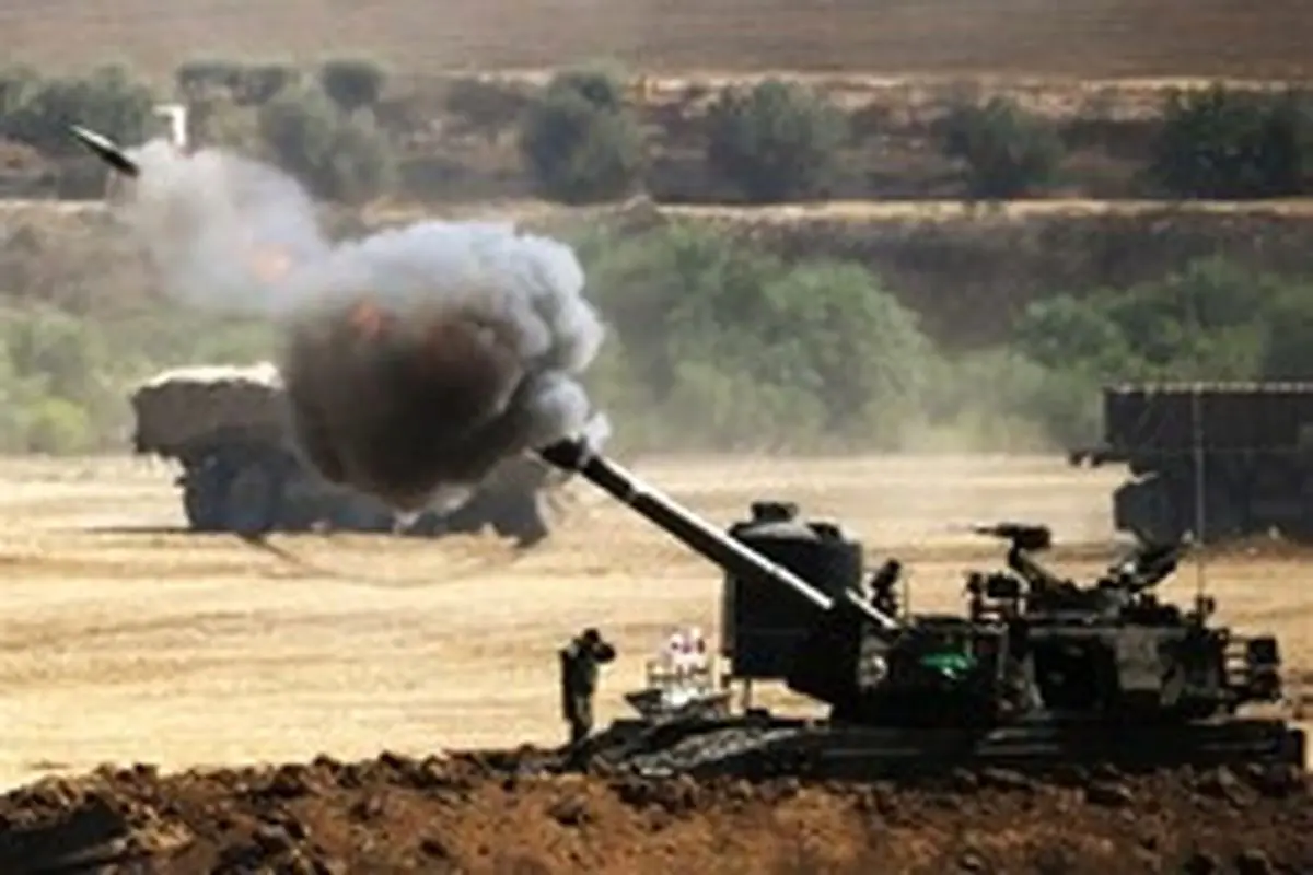 حملات توپخانه‌ای صهیونیست به چندین منطقه در غزه