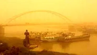 وقوع گرد و خاک در خوزستان