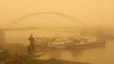 وقوع گرد و خاک در خوزستان