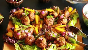 طرز تهیه کوفته ریزه موزارلا