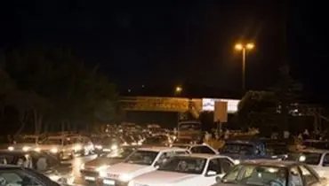 ترافیک سنگین در محور بومهن به تهران
