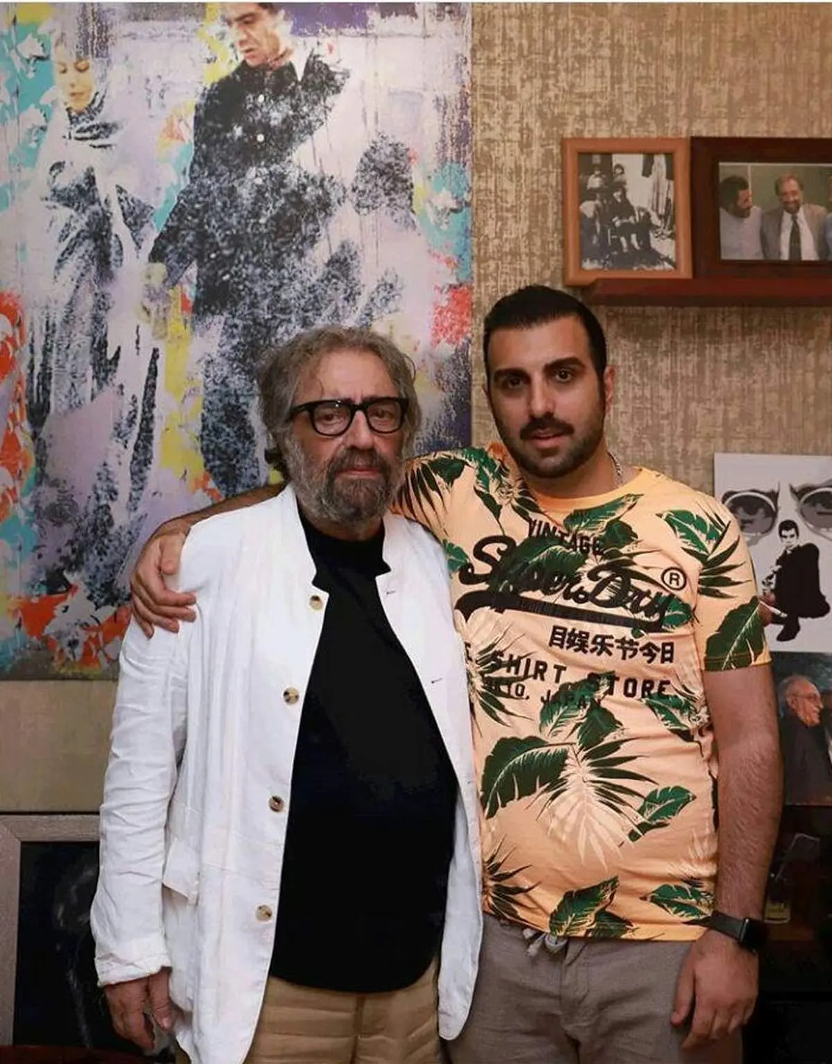 مسعود کیمیایی و پسرش پولاد