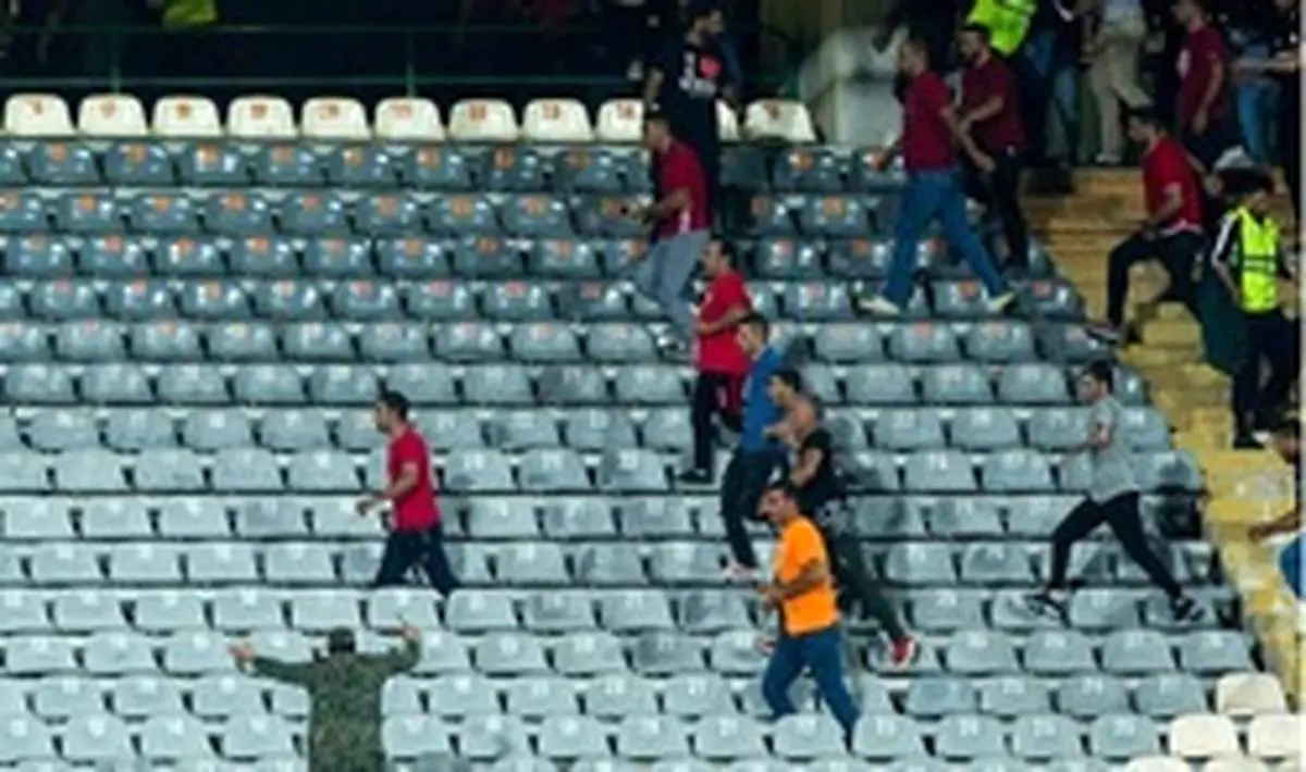 واکنش سازمان لیگ به درگیری هواداران پرسپولیس - فولاد
