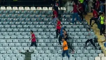 واکنش سازمان لیگ به درگیری هواداران پرسپولیس - فولاد