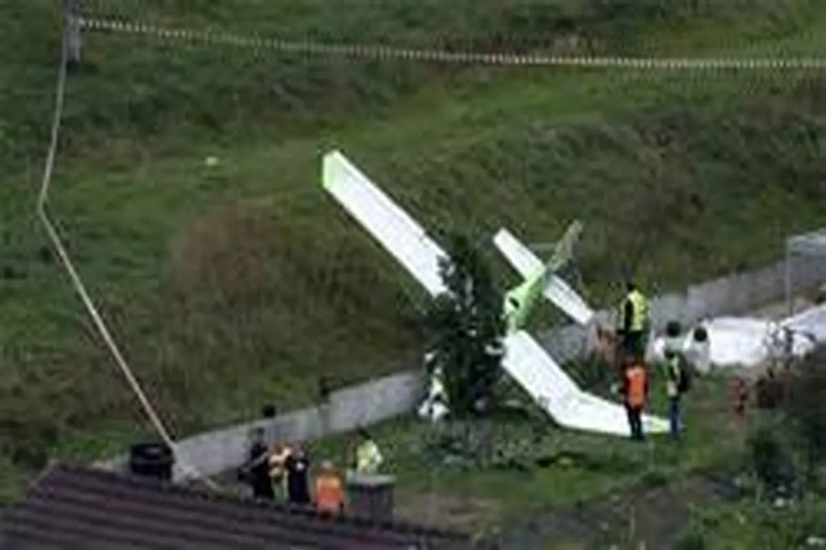 سقوط مرگبار یک فروند هواپیما در سوییس