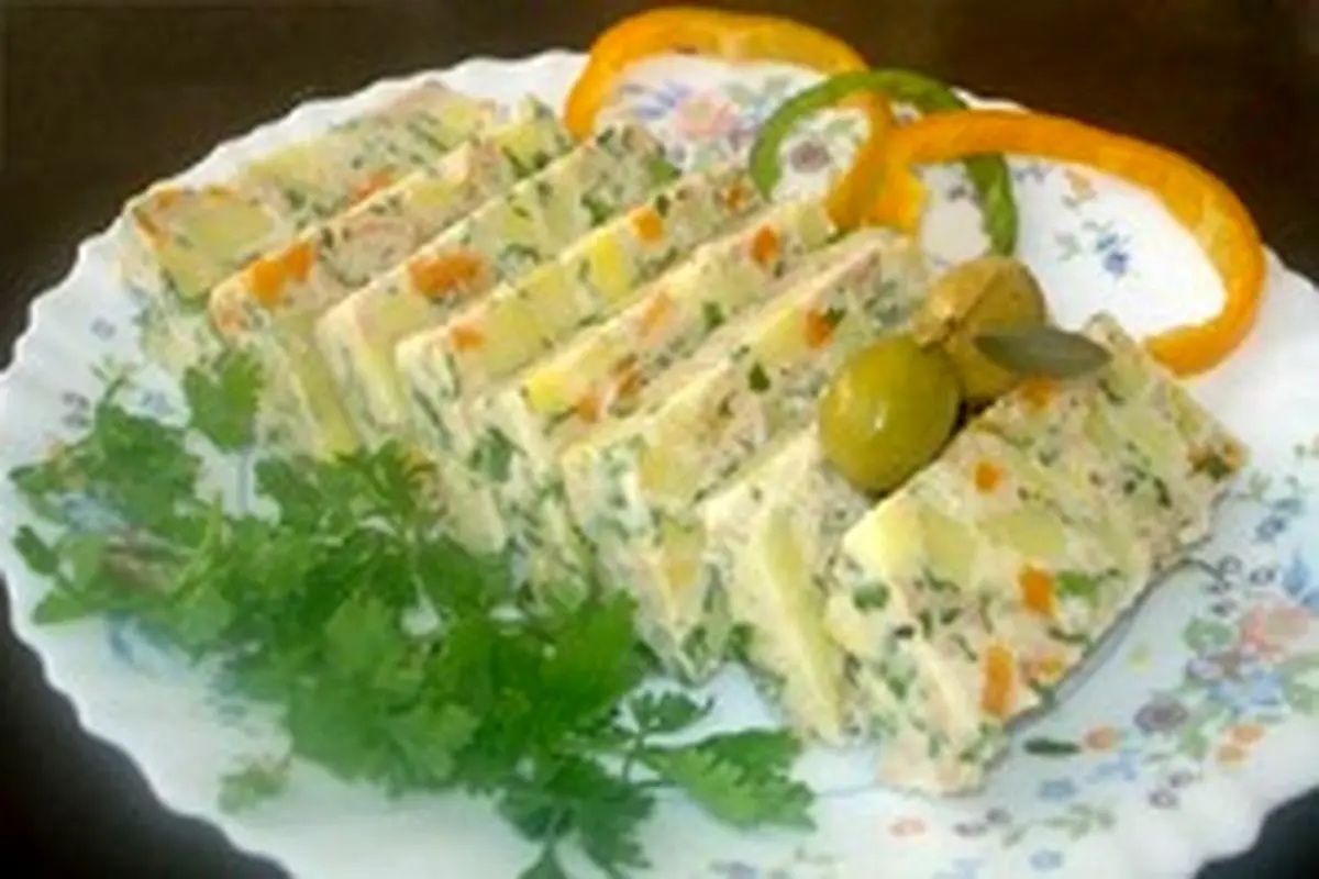 روش تهیهی سالاد ماکارونی ژله ای