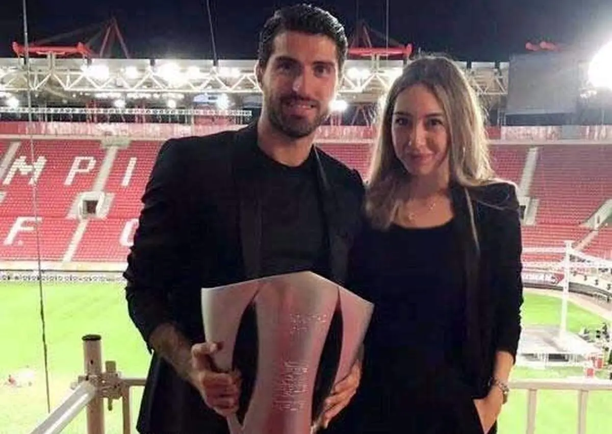 ازدواج کریم انصاری فرد با میلیاردر یونانی+عکس