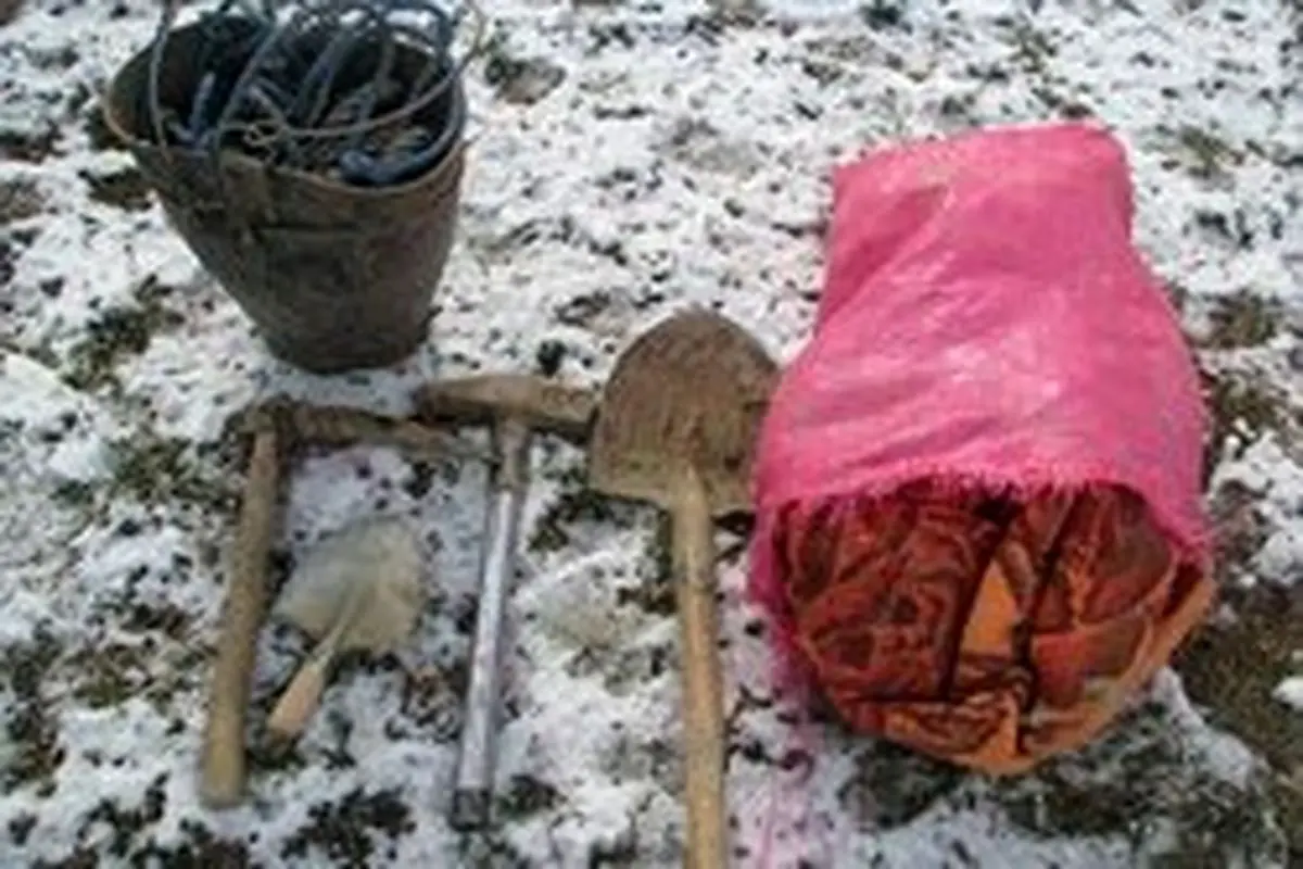 عاملان حفاری غیرمجاز دستگیر شدند